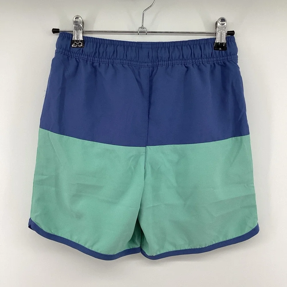 Boys Carter's Color Block Swim Trunks- Blue/Green- 10- NWT‎